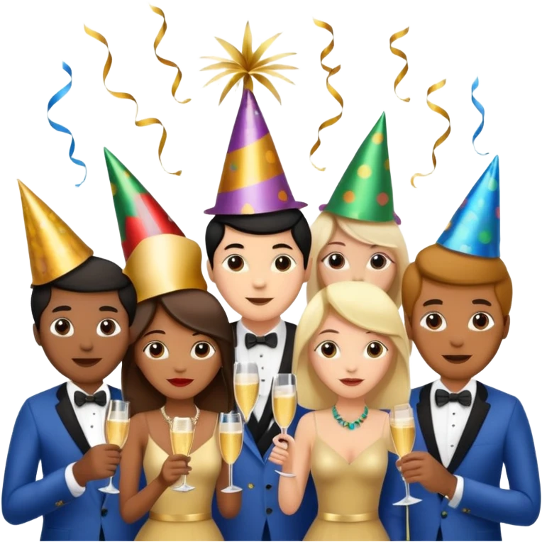 Happy newyears emoji