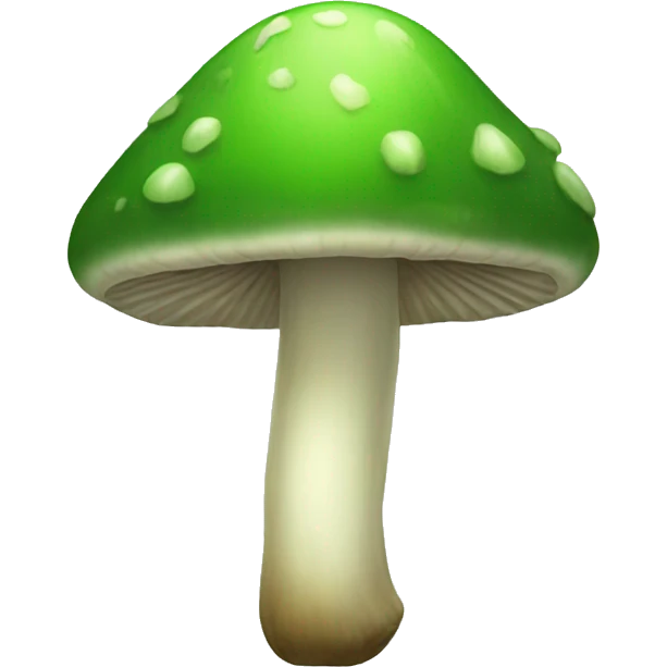 green mushrooms emoji