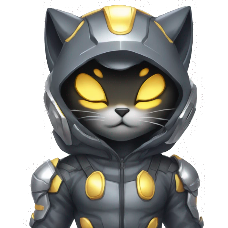 Catboy-Chibi-Sona-Shiny-Fakémon with a mask full body emoji