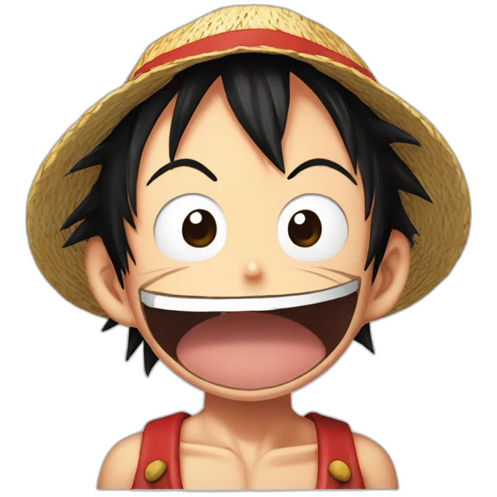 Monkey D Luffy One Pièce emoji