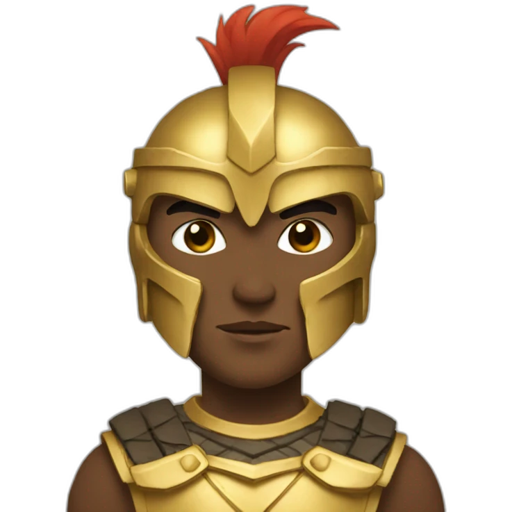 golden warrior emoji