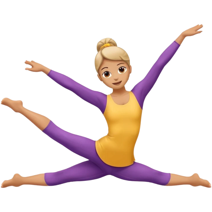 Doing the splits emoji