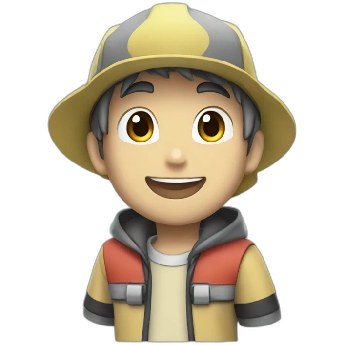 Pokeman ash character  emoji