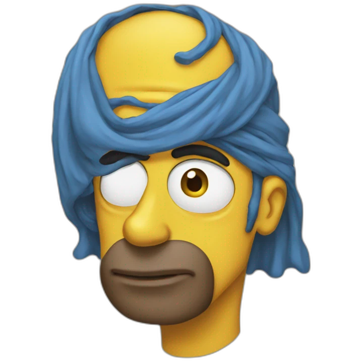 arabic simpson emoji