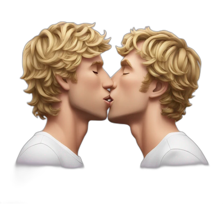 logan paul kissing ksi emoji
