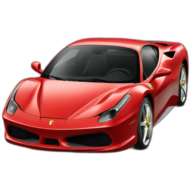 ferrari car emoji