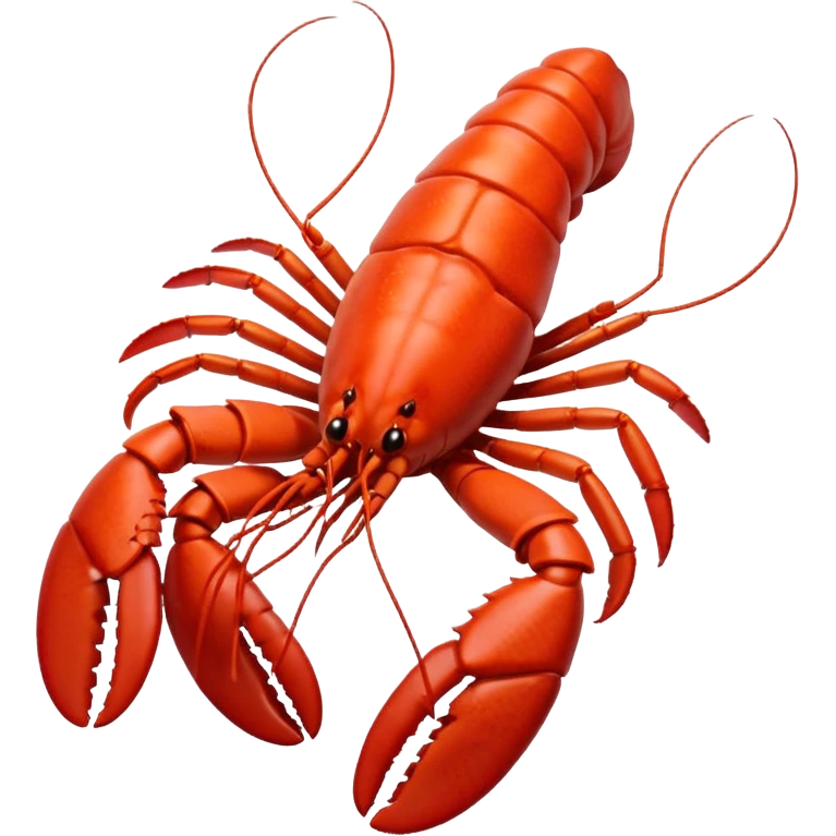 White lobster  emoji