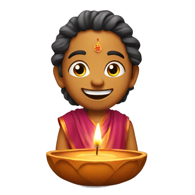 funny Happy Diwali emoji