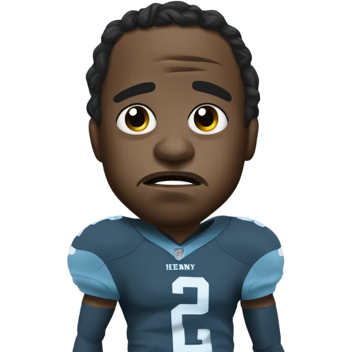 Derrick Henry crying emoji