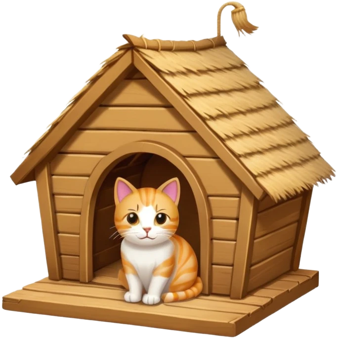 Cat hut emoji