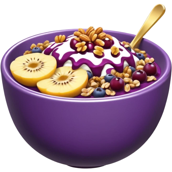 açai bowl emoji