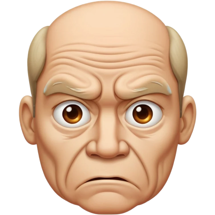 pissed and disgusted face emoji
