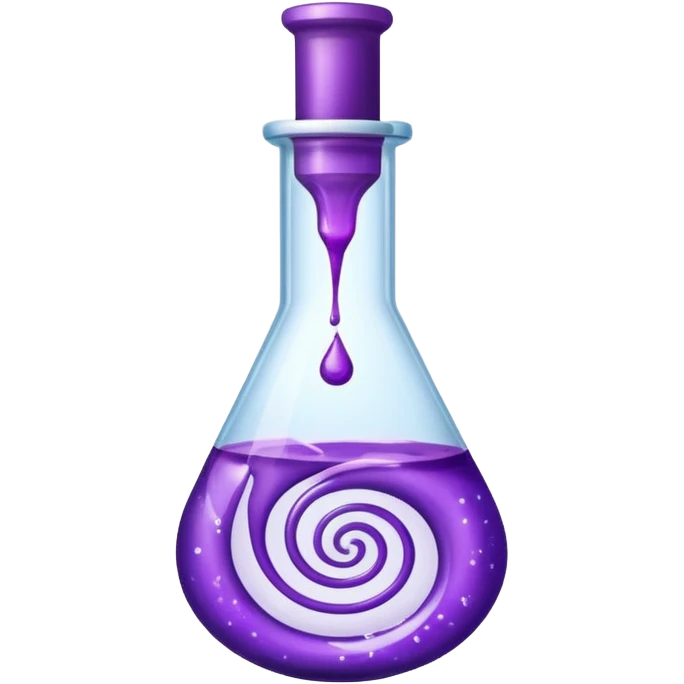 glitter purple remedy emoji