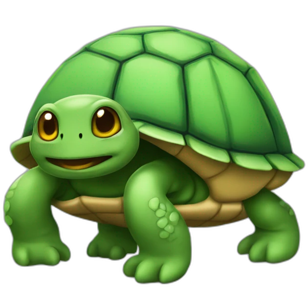 Fantômes sur tortue emoji
