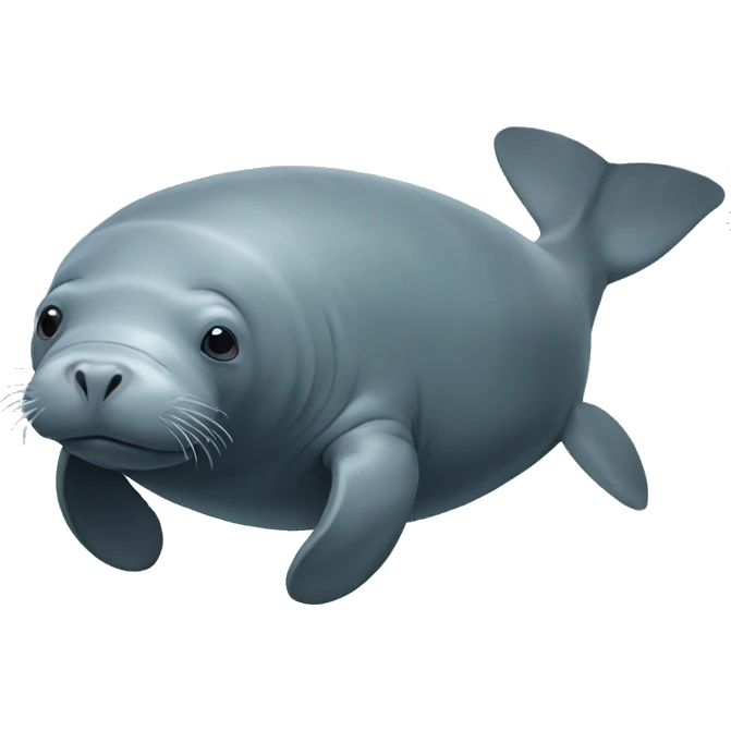 African Manatee emoji