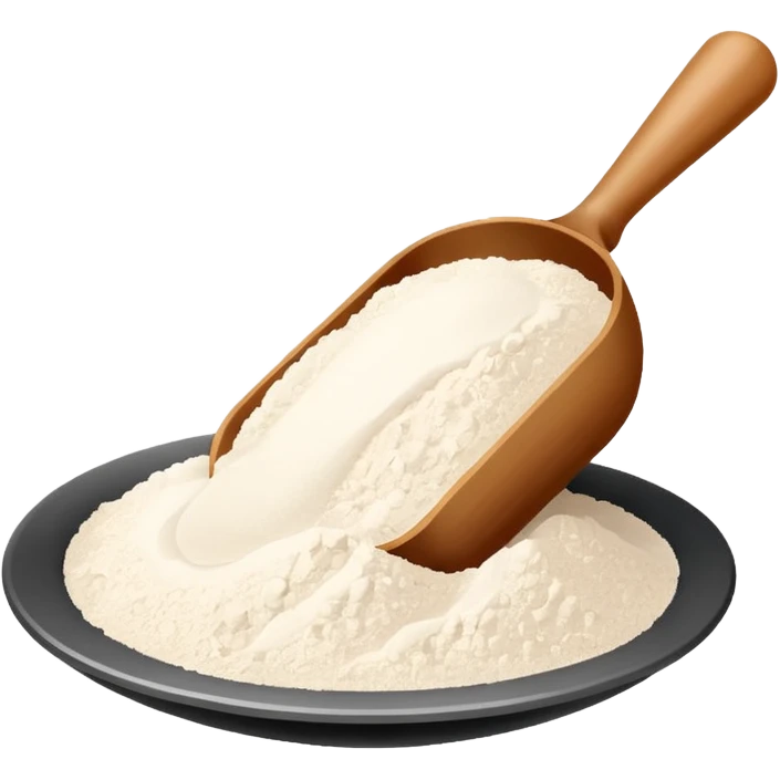 scoop of creatine powder emoji