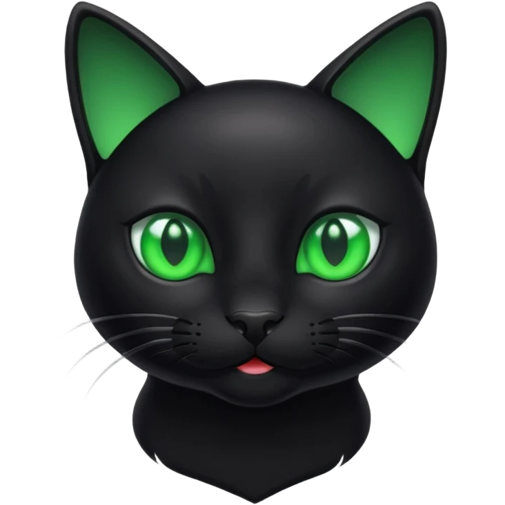 Black cat emoji