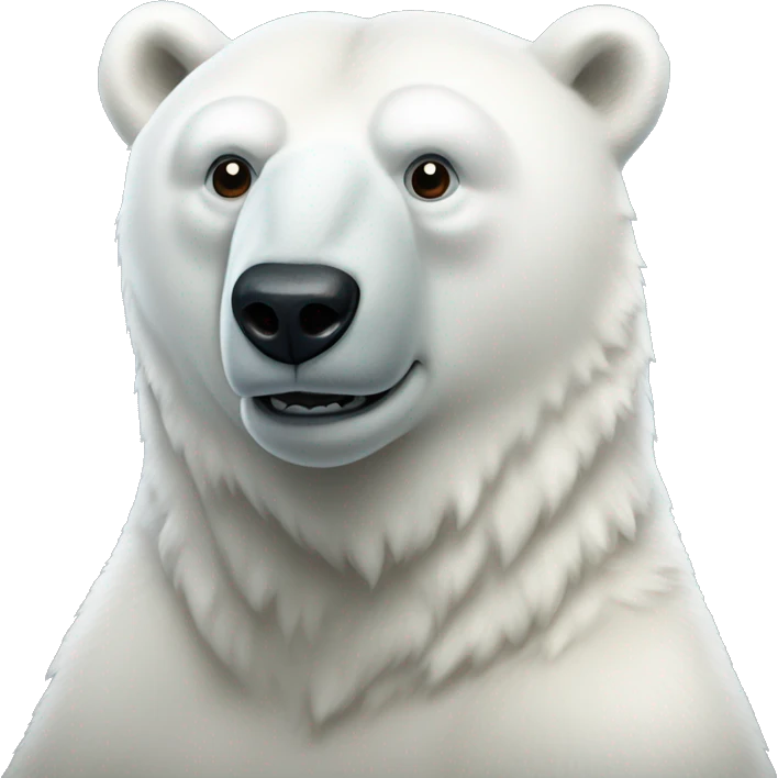 polar bear emoji