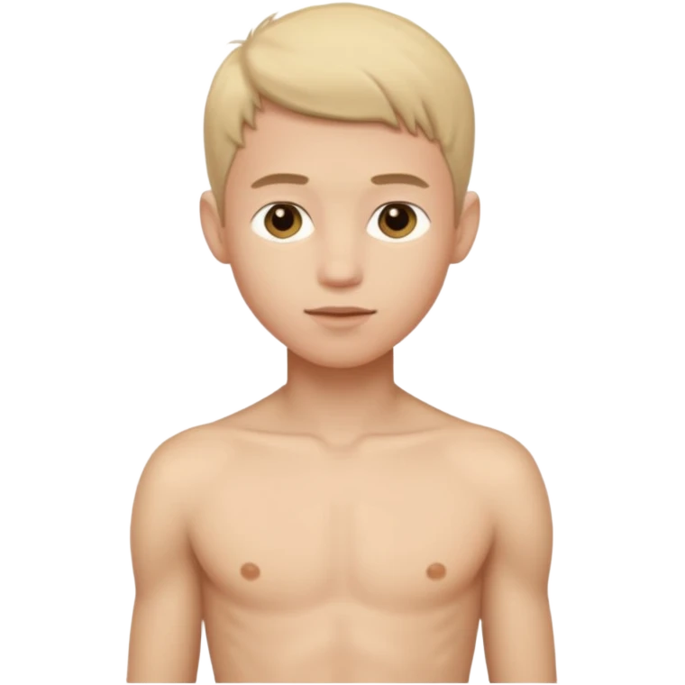 Garçon tout nue emoji