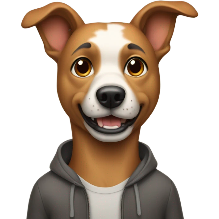 Dog man emoji