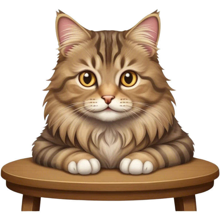 Table cat emoji