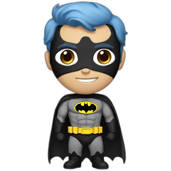 skinny Batman emoji