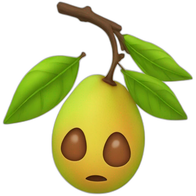 low hanging fruit emoji