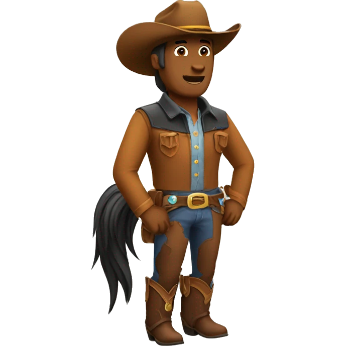 horse cowboy emoji