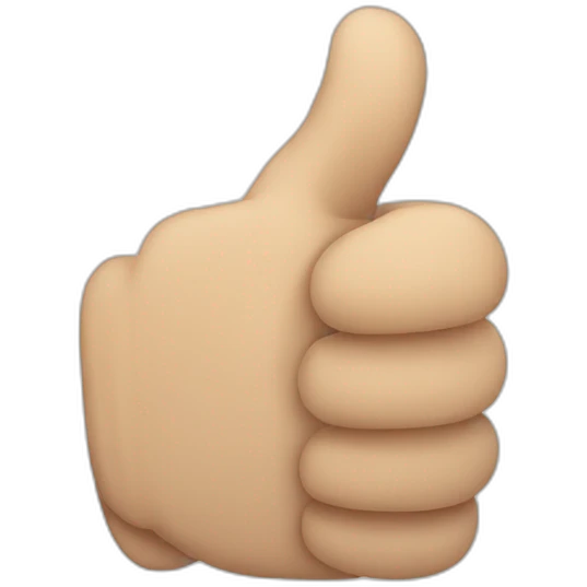 thumbs up emoji