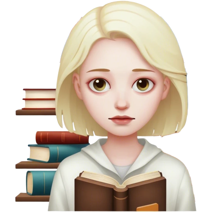 dying books designer emoji