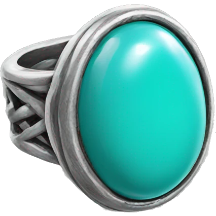 turquoise ring emoji