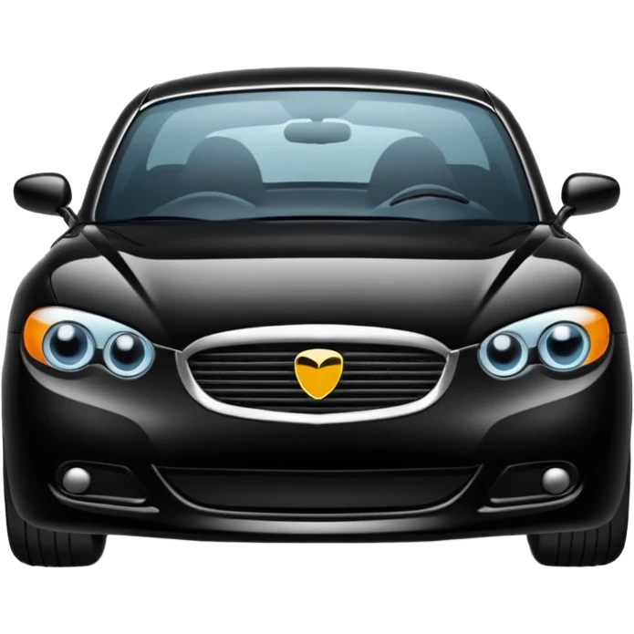 black  car  emoji
