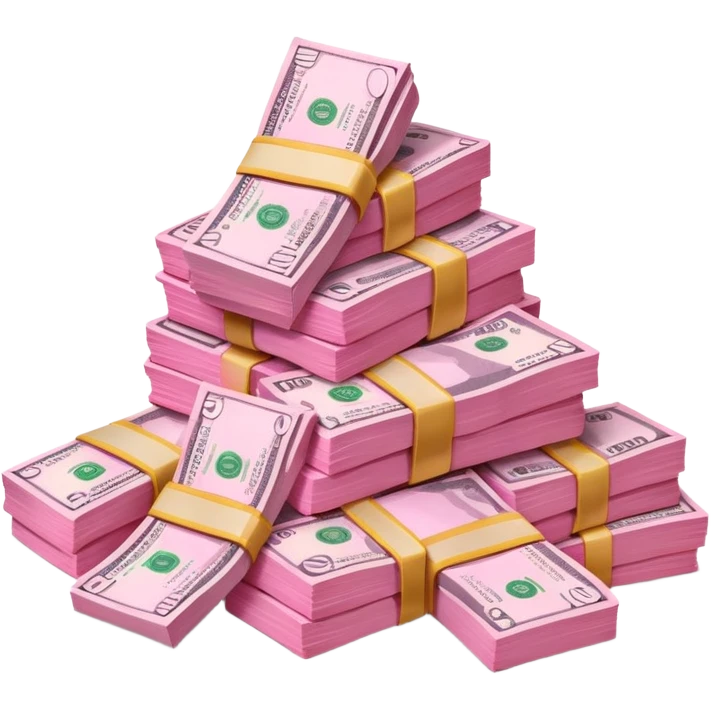 pink money emoji