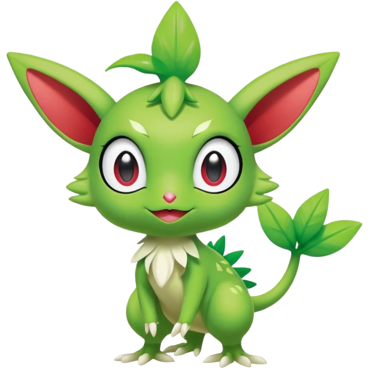 Ugly Fey Toony Axew-Celebi-Shaymin emoji
