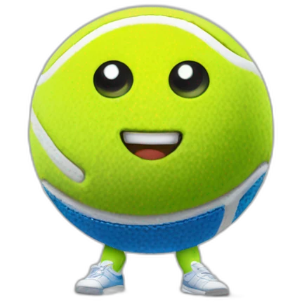 tennis ball wearing shorts emoji