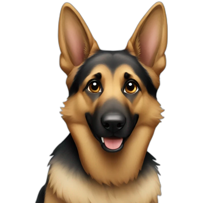 german shepherd emoji