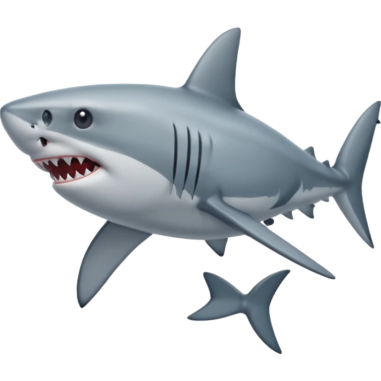 Shark with a emoji