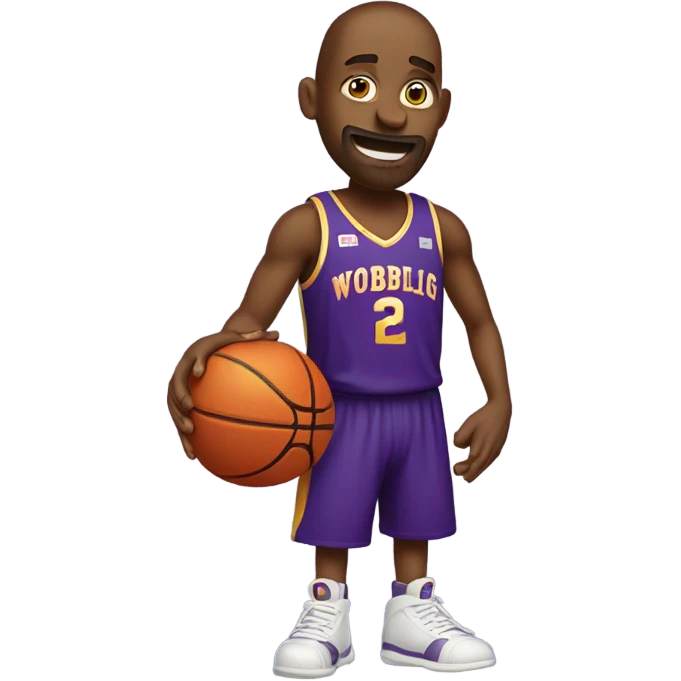 Dizzy basketball player  emoji