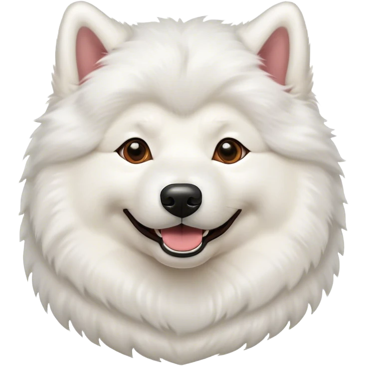 happy Samoyed emoji