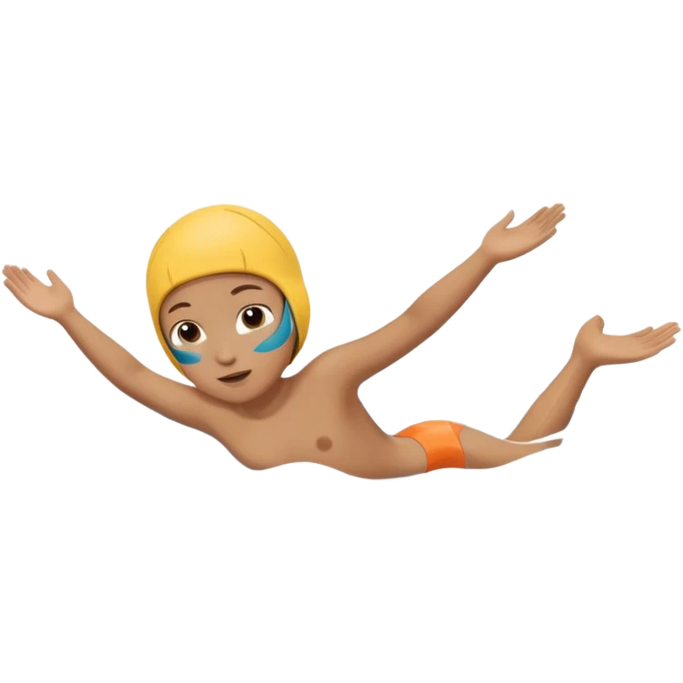 Pre dawn swim emoji