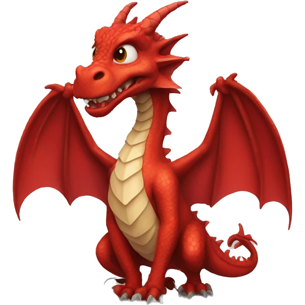 Red dragon emoji