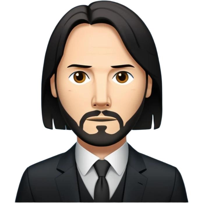 Elinde silah tutan jon wick emoji