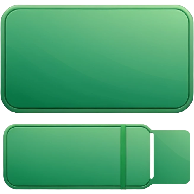 green ticket with no text emoji