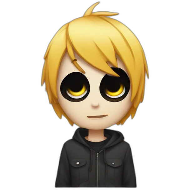 Emo con ojo tapado emoji