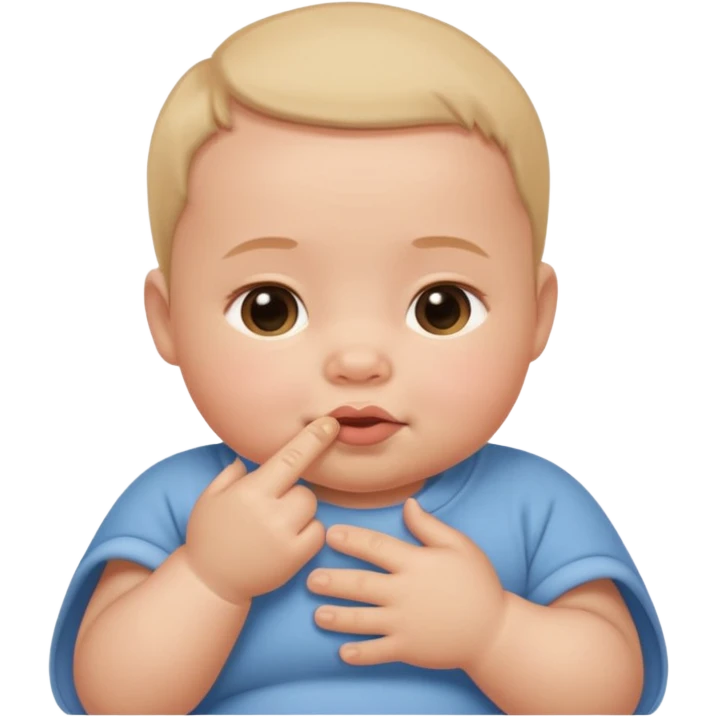 thumb sucking emoji