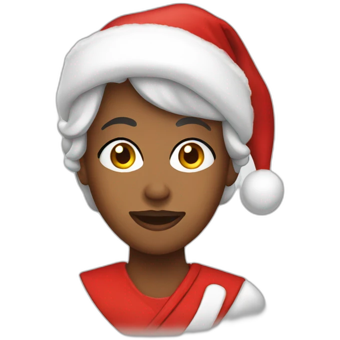 Santa Claus mum emoji