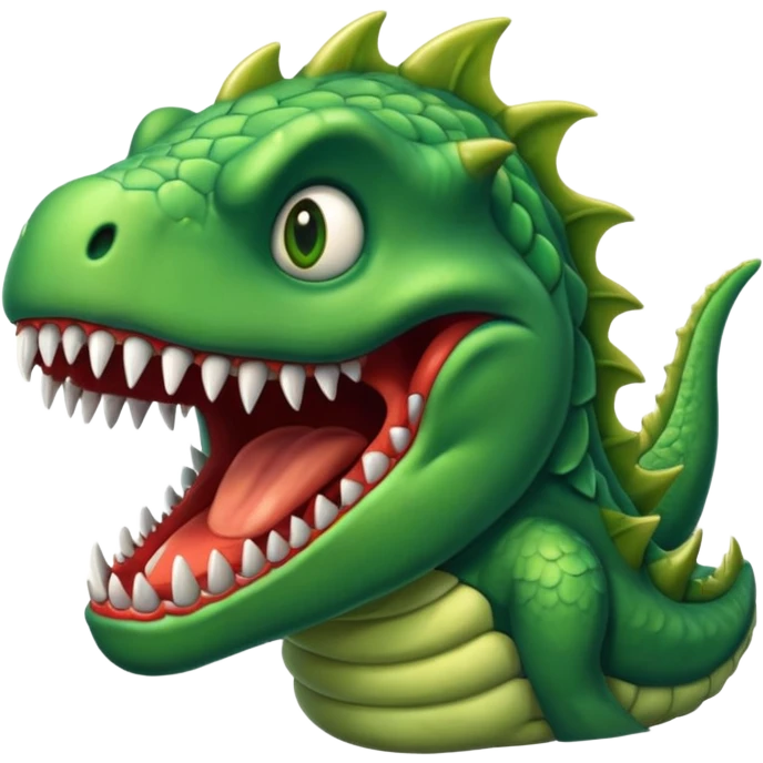 Green monster emoji