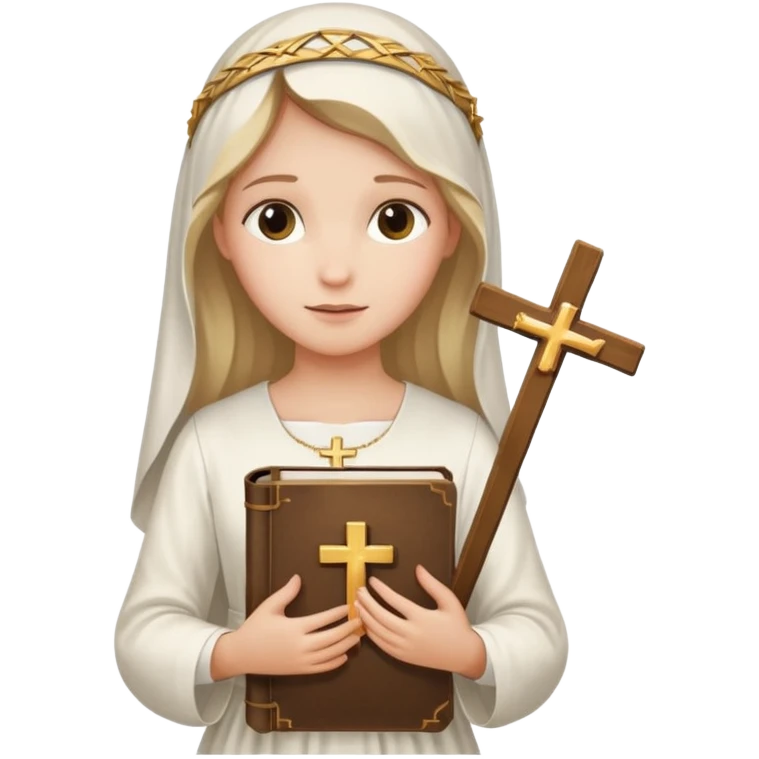 Girly girl gospel biblia  emoji