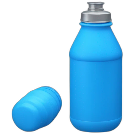blue protein shaker emoji