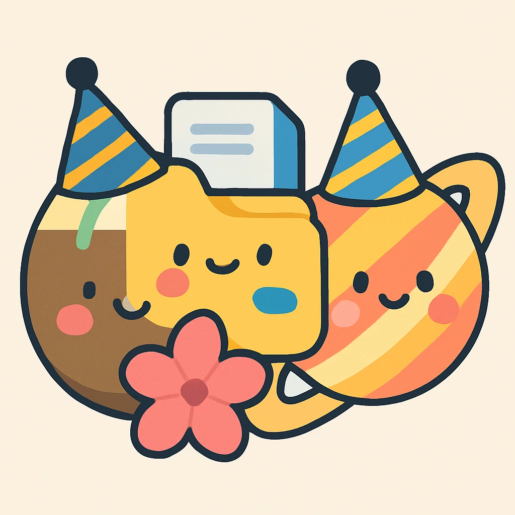 party hat emoji